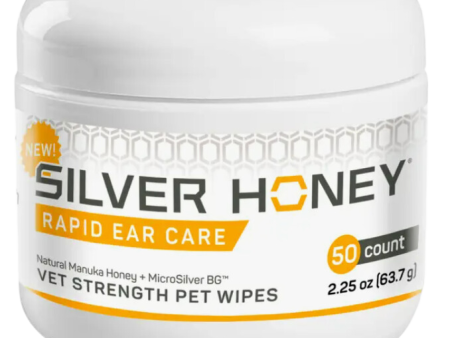 Absorbine Silver Honey™ Dog & Cat Rapid Ear Care Pet Wipes 50ct. Cheap