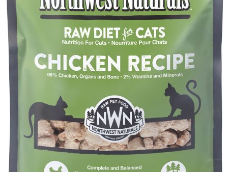 Northwest Naturals Frozen Raw Cat Food - Chicken Recipe - 2lb Bag Discount