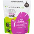 SmallBatch Frozen Lightly Cooked Dog Food - Turkey Sliders 2lb Bag - 32 1oz sliders For Sale