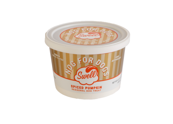 Swell Dog Frozen Gelato - Spiced Pumpkin Nog 4.5oz resealable cup Online