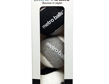 Metro Paws Mini Metro Balls - Black 3ct Online Hot Sale