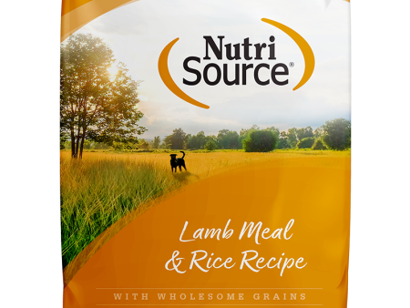 NutriSource Dry Dog Food Lamb Meal & Rice Recipe For Cheap