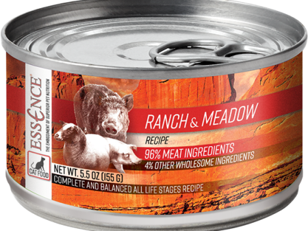 Essence Wet Cat Food Ranch & Meadow Recipe 5.5oz Can Single For Cheap