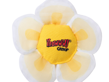 Yeowww! Daisy s Flower Top White Cat Toy Hot on Sale