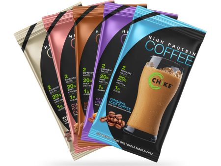 Protein Coffee Sampler Packs Supply