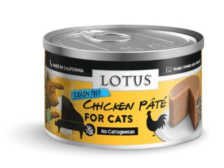 Lotus Wet Cat Food Grain-Free Pâté Chicken Cheap