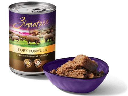 Zignature Wet Dog Food Grain-Free Pork Formula 13oz Can Single Online