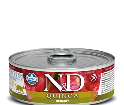 Farmina Quinoa Wet Cat Food N&D Urinary - Duck 2.5oz Can Single For Discount