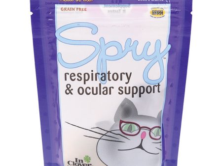 In Clover Feline SPRY Respiratory & Ocular Support Treats for Cats Hot on Sale