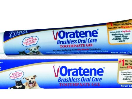 Zymox Oratene Brushless Oral Care Toothpaste Gel 2.5oz Cheap