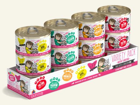 B.F.F. Wet Cat Food Originals Minced Batch  O Besties Variety Pack 12pk 3oz Cans Discount