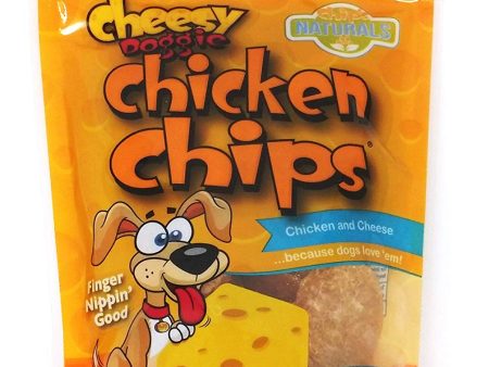 Chip s Naturals Doggie Chicken Chips Cheese 4oz Bag Fashion