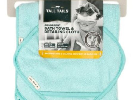 Tall Tails Dog Towel w  Detailing Cloth Hot on Sale