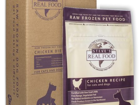 Steve s Raw Frozen Food - Chicken Diet 80 20 Sale