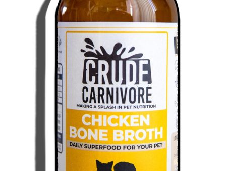 Crude Carnivore Bone Broth - Chicken 16oz Supply