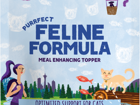 Austin and Kat Meal Enhancing Topper - Purrfect Feline Formula 66g Pouch Sale