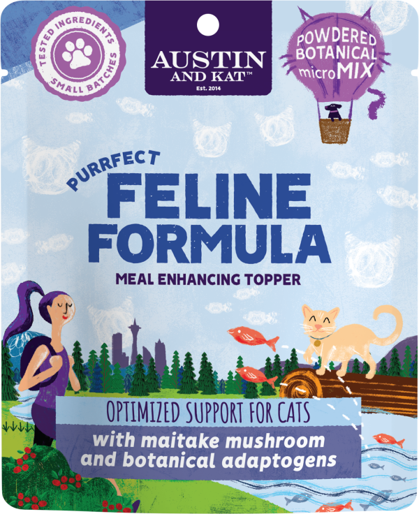 Austin and Kat Meal Enhancing Topper - Purrfect Feline Formula 66g Pouch Sale