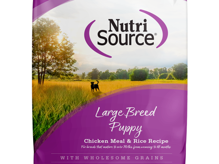 NutriSource Dry Dog Food Large Breed Puppy Recipe For Cheap