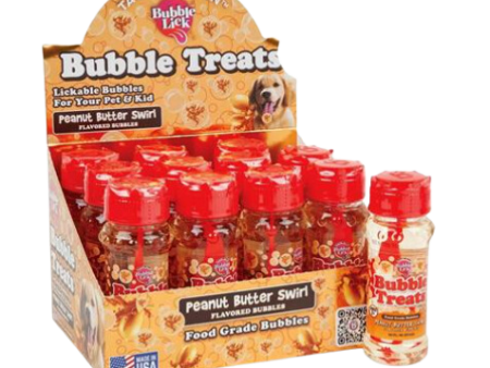 Bubble Lick Bubble Treats for Dogs - Peanut Butter Flavor Sale