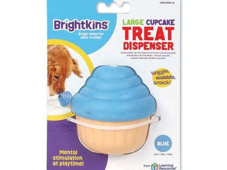 Brightkins Dog Cupcake Treat Dispenser Large - Blue Online Sale