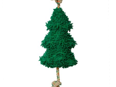 Tall Tails Holiday Plush Squeaker Dog Toy - Evergreen Online now