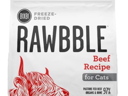 Bixbi RAWBBLE® Freeze-Dried Cat Food Beef Recipe Fashion