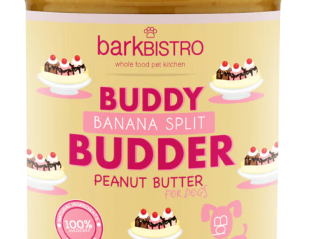 Bark Bistro Banana Split Buddy Budder 17oz Jar For Discount