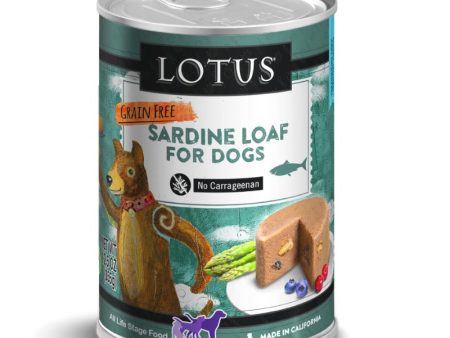 Lotus Wet Dog Food Loaf - Sardine Recipe For Cheap