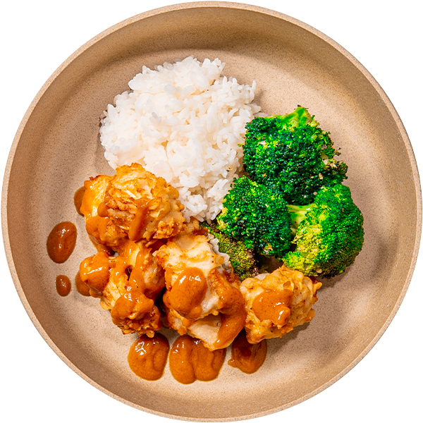 11 - Thai Peanut Chicken with Sticky Rice, Broccoli and Thai Peanut Sauce Online Hot Sale