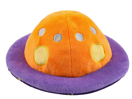 Hugsmart Space Paws - Flip The UFO Plush Dog Toy on Sale