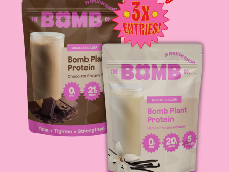 Bomb Plant Protein Bundle Supply