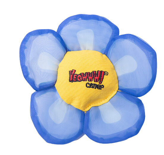 Yeowww! Daisy s Flower Top Blue Cat Toy Sale