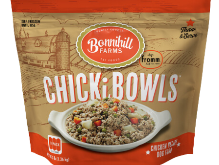 Fromm Bonnihill Farms Frozen Gently Cooked Dog Food - ChickiBowls 3lb Bag on Sale