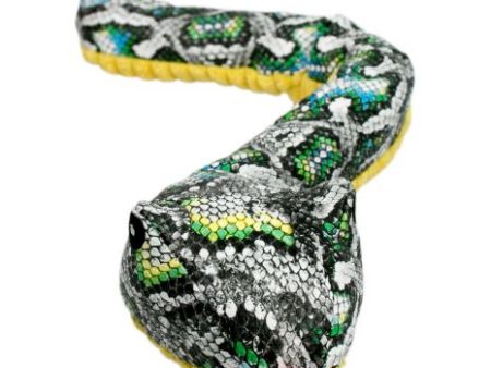 Tall Tails Plush Crunch Dog Toy - Snake Toy 23  Hot on Sale