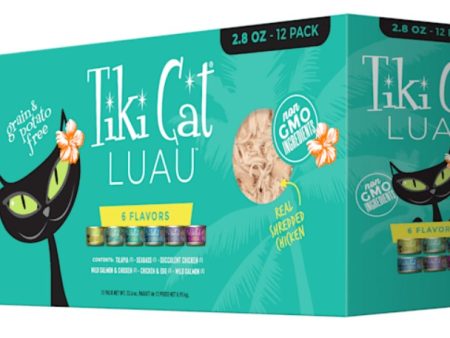 Tiki Cat® Wet Cat Food Luau Variety Pack 2.8oz Cans 12pk For Cheap