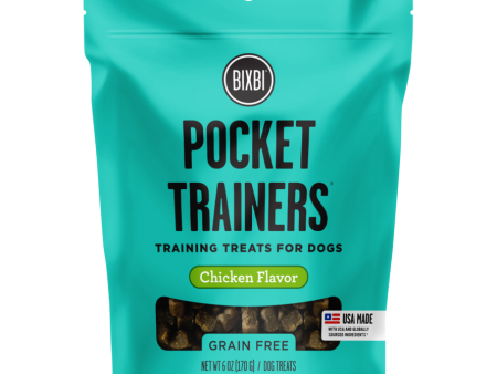 Bixbi Soft Dog Treats Pocket Trainers Chicken Flavor 6oz Bag Online