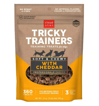 Cloud Star Dog Treats Tricky Trainers Soft & Chewy Cheddar 14oz Bag Online Hot Sale