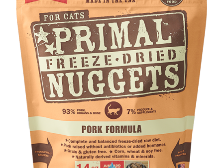 Primal Freeze-Dried Raw Cat Food Pork Formula Hot on Sale