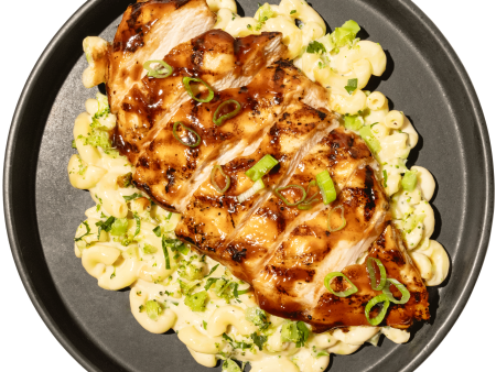 13 - Memphis BBQ Grilled Chicken with Broccoli-Cheddar Mac n  Cheese Online