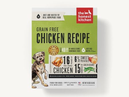 The Honest Kitchen Dehydrated Dog Food Grain-Free Chicken Recipe on Sale