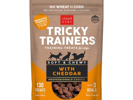 Cloud Star Dog Treats Tricky Trainers Soft & Chewy Cheddar 5oz Bag Online now