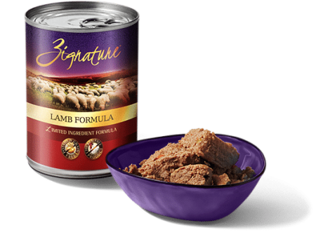 Zignature Wet Dog Food Grain-Free Lamb Formula 13oz Can Single For Cheap