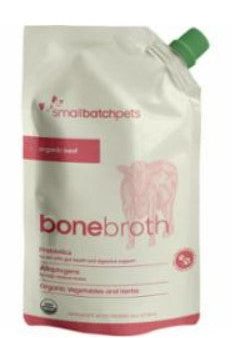 SmallBatch Shelf Stable Bone Broth Beef 16oz Pouch Supply