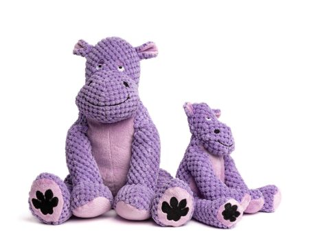 Fab Dog Floppy Hippo Plush Toy - Supply