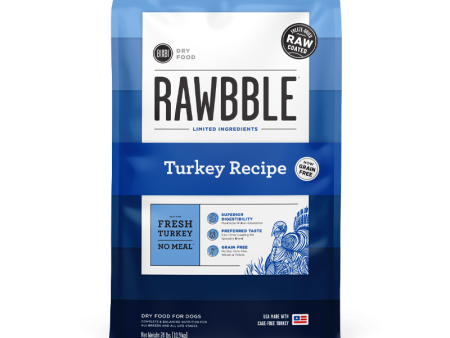 Bixbi RAWBBLE® Dry Dog Food Turkey Recipe Fashion