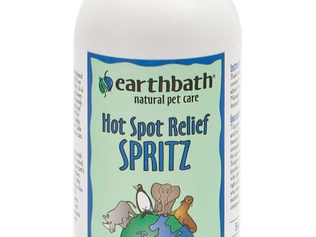 Earthbath Spritz Hot Spot Relief - Tea Tree & Aloe Vera - 8oz Spray Bottle For Cheap