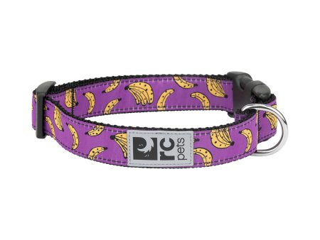 RC Pets Patterned Dog Clip Collar - Bananas on Sale