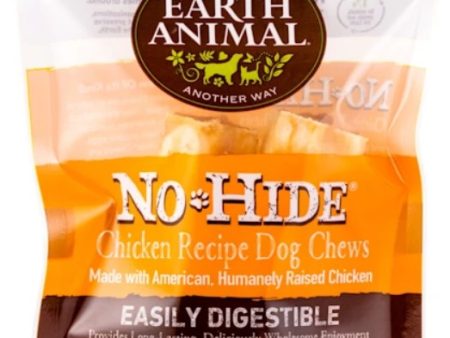 Earth Animal No-Hide Chews Packages - Chicken 4  2pk Online Hot Sale