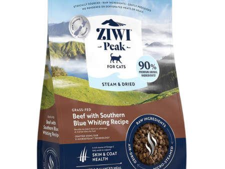 ZiwiPeak Steam & Dried Cat Food - Beef W  Southern Blue Whiting For Cheap