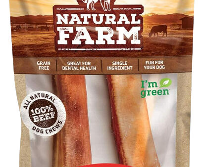 Natural Farm Odor Free Extra Thick Bully Sticks 6  2-Pack Bag Online